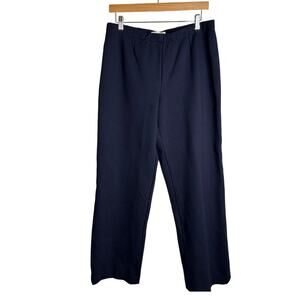 Coldwater Creek Classic Fit Black Stretch Pants Size 14 Work‎ Wear Navy